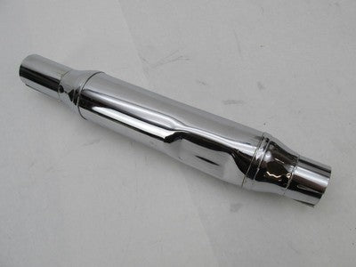 Harley-Davidson Chrome 16-3/8" inch Long 1.75" Mid Exhaust Pipe Muffle