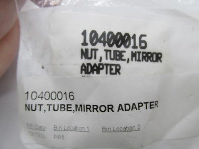 Lot of 3 Harley Davidson Genuine NOS Mirror Tube Adapter Nut 10400016