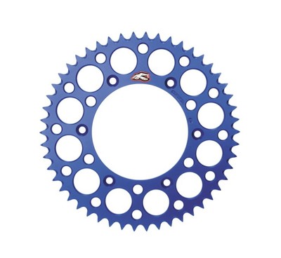 Renthal Ultralight Rear Sprocket 47T Blue 121U-420-47GBBU