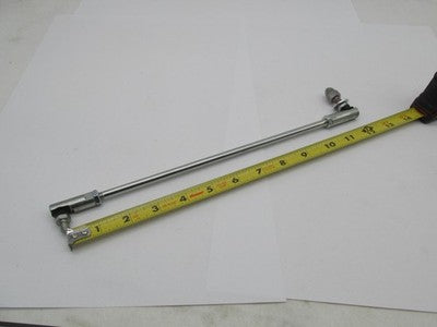 Harley Motorcycle Shifter Linkage Rod w/ Fittings, 12" Long