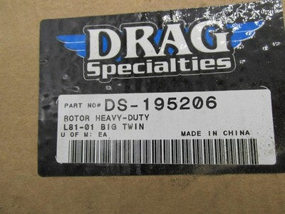 Drag Specialties Harley 81-01 Big Twin Heavy Duty Alternator Rotor DS-