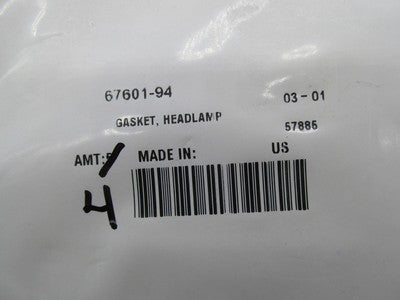 Lot of 4 Harley-Davidson Genuine NOS Headlight Gaskets 67601-94