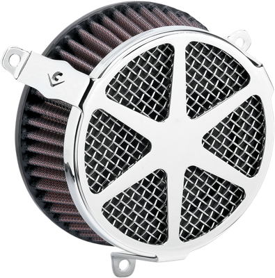 Cobra Air Cleaner Kit Chrome Spoke 606-0100-04-SB