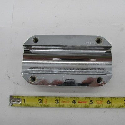 LA Choppers Chrome 1.25" Hefty Solid Top Triple Handlebar Upper Clamp