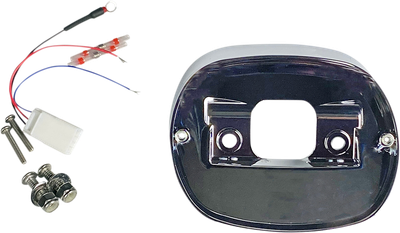 Custom Dynamics Taillight Baseplate for Harley-Davidson Chrome TL-BASE