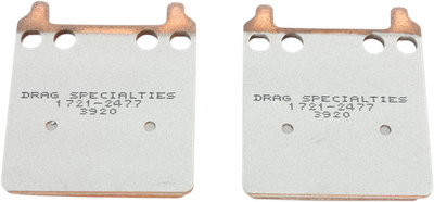 Drag Specialties Premium Sintered Metal Brake Pads Front Rear 1721-247