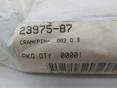 Harley-Davidson Genuine NOS .002 Over Stock Crank Pin Crankpin 23974-87