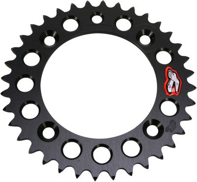 Renthal Ultralight Rear Sprocket 38T Black 49141538PBK