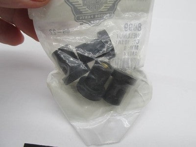 Lot of 4 Harley-Davidson Genuine OEM NOS Rubber Well Nuts 8099