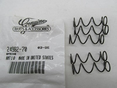 Lot of 5 Harley-Davidson Genuine NOS Crankcase Oil Screen Springs 2498