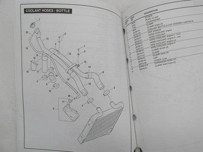 Harley-Davidson Official Factory 2006 VRSCR Models Parts Catalog 99457