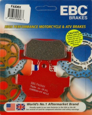 EBC X Series Carbon Brake Pads FA106X
