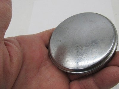 Harley Davidson Chrome Vented Screw-In Gas Cap Knurled Aftermarket