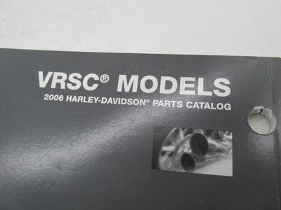 Harley-Davidson Official Factory 2006 VRSC Models Parts Catalog 99457-