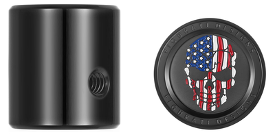 FIGURATI DESIGNS Heel-Toe Shifter Cover Black Red/White/Blue American