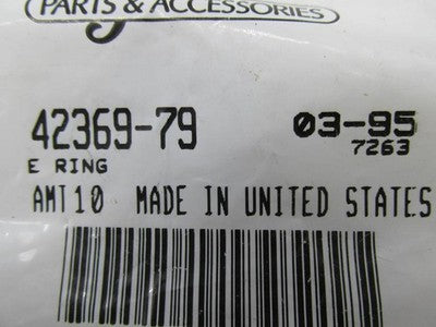 Lot of 8 Harley Davidson Genuine NOS Rear Brake Pedal Retaining Rings