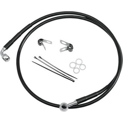 Drag Specialties Extended Stainless Steel Front Brake Line Kit 44 7/8i