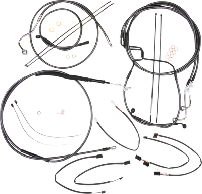Magnum Black Pearl Designer Handlebar Installation Kit 4871012