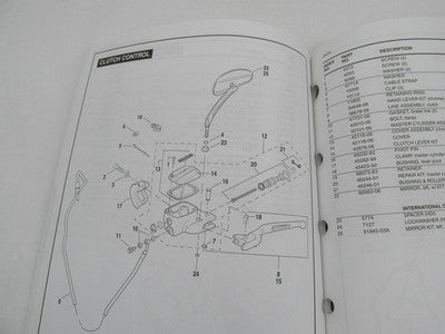 Harley Davidson Official Factory 2006 VRSCSE2 Models Parts Catalog 994