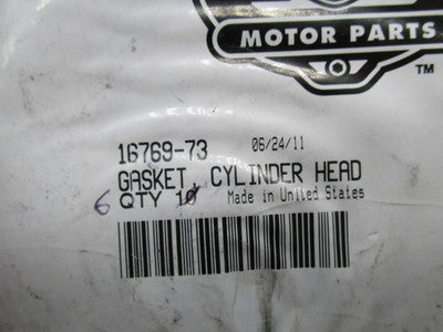 Lot of 6 Harley Davidson Genuine NOS Cylinder Head Gasket 16769-73
