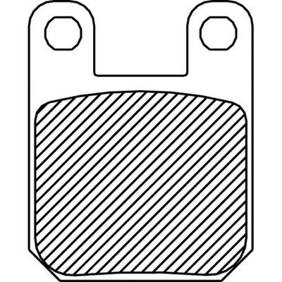 Drag Specialties Organic Brake Pads 1720-0205