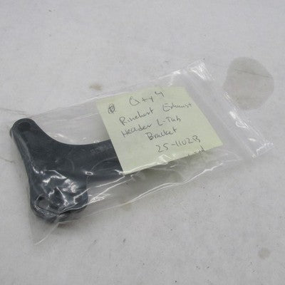 Rinehart Racing BUB Era Harley Exhaust Header L-Tab Mounting Bracket 2