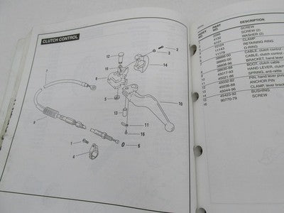 Harley-Davidson Official Factory 2000 Softail Model Parts Catalog 99455-00