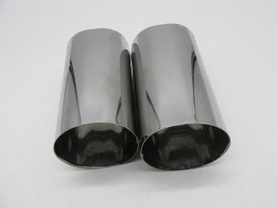 Pair of Harley-Davidson Genuine Stock Softail Fatboy Cowbells Fork Covers