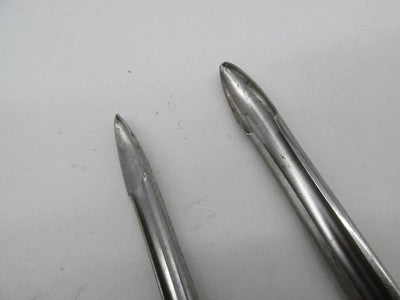 Pair of Harley-Davidson Touring Road Kink Electra Glide Chrome Front Fender Trim