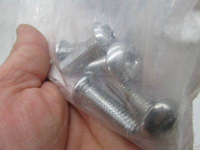 QTY5 Drag Specialties NOS 3/8"-16 x 1 1/4" Button Head Bolts, Chrome D