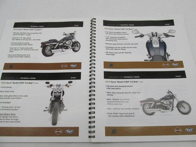 Harley Davidson Buell University 2008 Technical Forum Spiral Bound Han