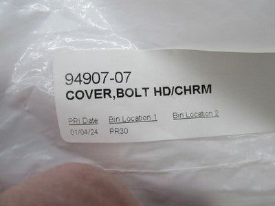 Lot of 12 Harley Davidson Genuine NOS Chrome Bolt Cover 94907-07
