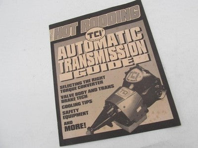 Hot Rodding TCI Automotive Automatic Transmission Guide Catalog Manual