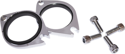 Drag Specialties Primary Intake Flange Chrome Pair 1050-0418