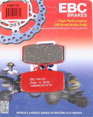 EBC X Series Carbon Brake Pads FA612X