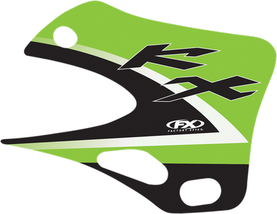 Factory Effex OEM Shroud and Tank Graphics Green 05-2688