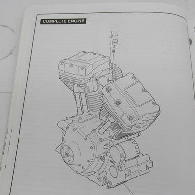 Harley-Davidson Official Factory 2005 FLSTFSE Model Parts Catalog 9943