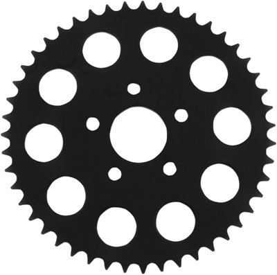 Drag Specialties Rear Wheel Sprocket 49T Gloss Black 1210-1834