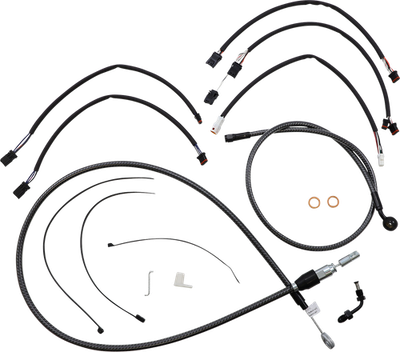 Magnum KARBONFIBR Designer Handlebar Installation Kit 7871182