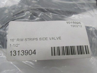 (1) Single Motorcycle 16" Rim Strip with Side Valve 1313904