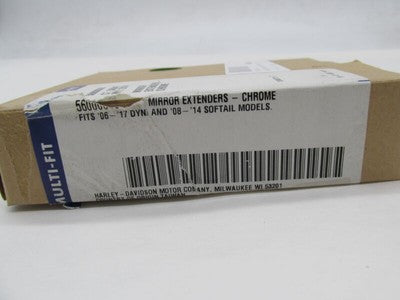 Harley Davidson Genuine NOS Dyna Softail Chrome Mirror Extension Bolts