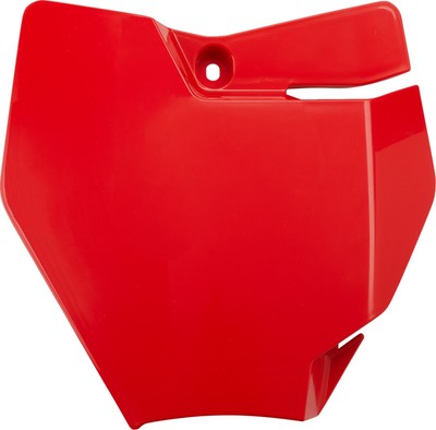 Acerbis Front Number Plates Red 2980610004