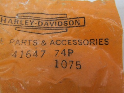 Lot of 10 Harley Davidson Genuine NOS Aermacchi SX 175 Rear Brake Nuts