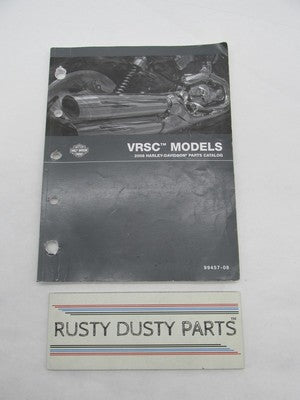 Harley-Davidson Official Factory VRSC V-Rod Parts Catalog 99457-08