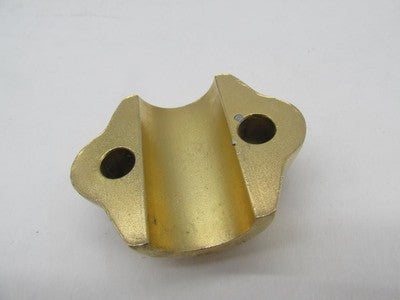 Harley-Davidson Polished Gold Front Axle Lower Clamp Cover Fork Cover