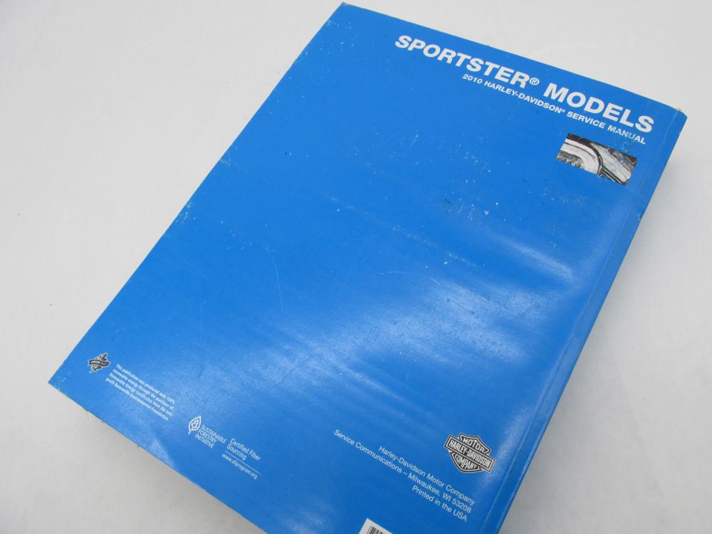Harley-Davidson Official Factory 2010 Sportster Models Service Manual