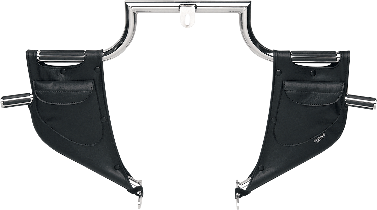 Drag Specialties Lowers for Lindby Twinbars and Highway Bars Plain 3550-0036