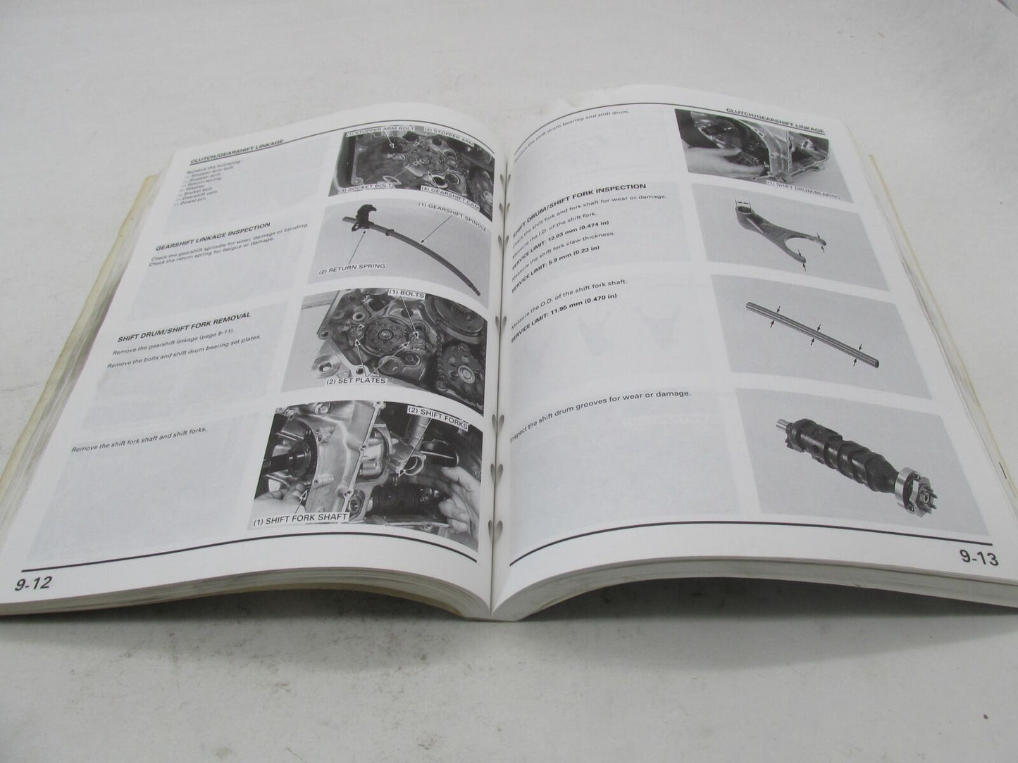 Honda Official Facotry 1996-1998 CBR900RR Service Manual Book