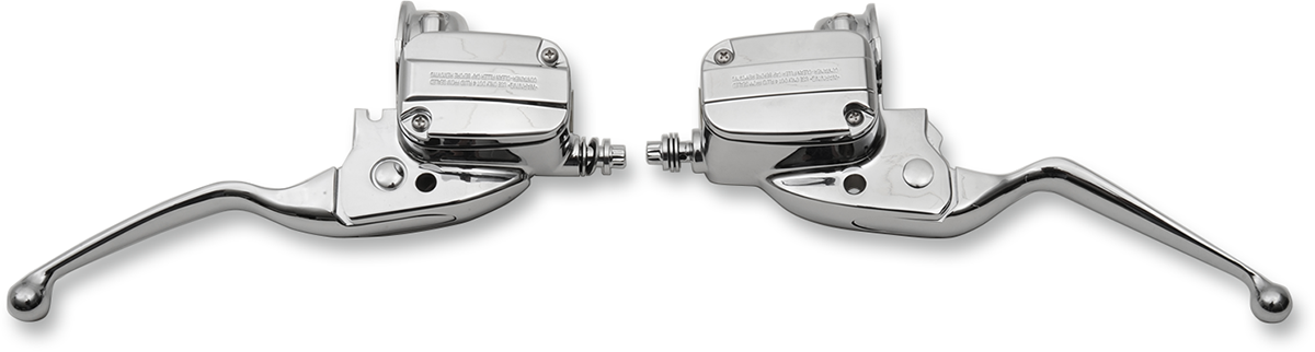 Drag Specialties Brake/Hydraulic Clutch Control Kit Chrome 0610-0798