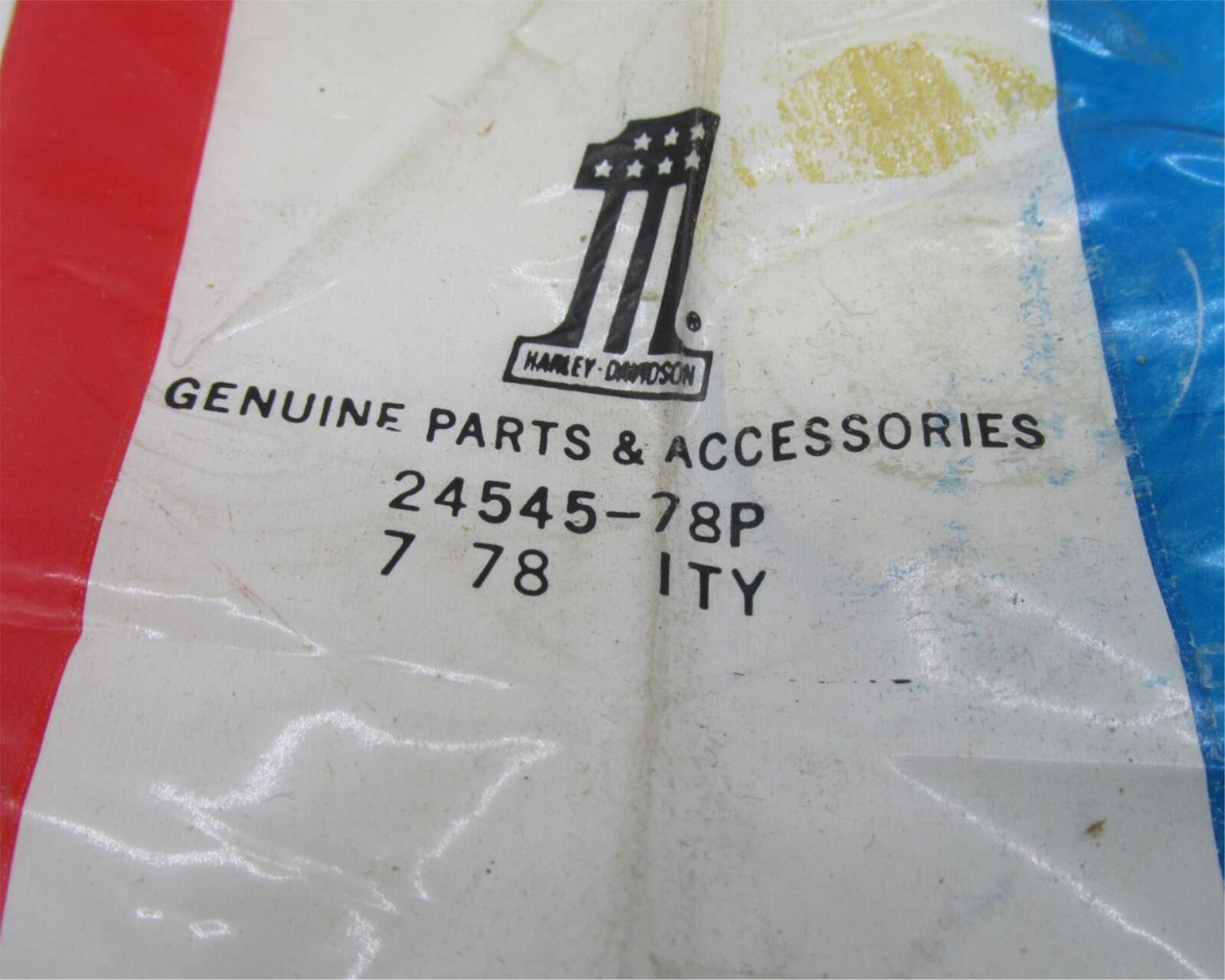 Harley Davidson Genuine NOS Aermachi SS175 SX175 175 Sticker Emblem 24545-78P